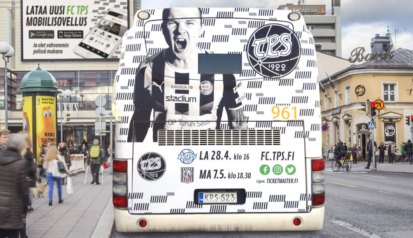 FC TPS – visuaalisen ilmeen suunnittelu