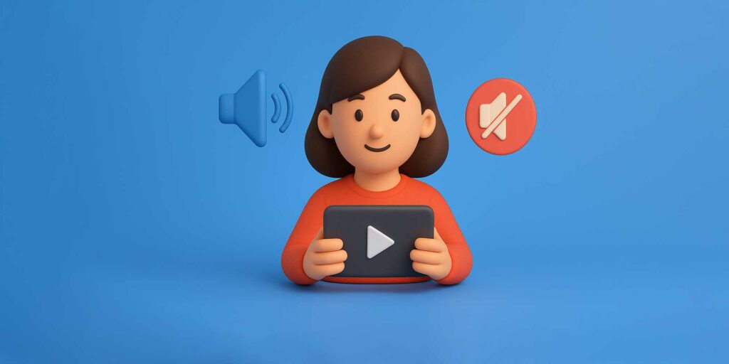 Video äänellä tai ilman – miten suunnitella sisältö, joka toimii molemmissa